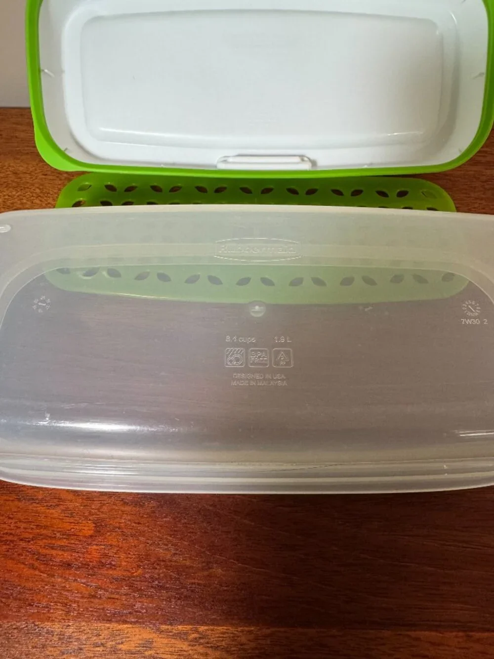 Rubbermaid FreshWorks Produce Saver Fresh Vent 8.4 Cups - Rectangular